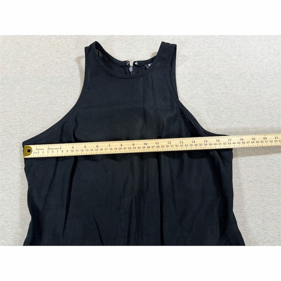 Future Collective Midi Dress Womens Size 10 Black Sleeveless Round Neck - Picture 3 of 9